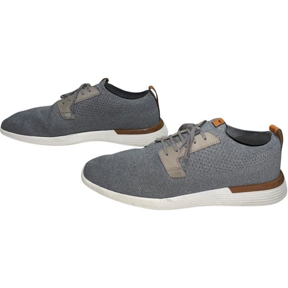 Wolf & Shephard Gray SWIFT KNIT Derby Sneakers     Size:  US 12 - Picture 4 of 8